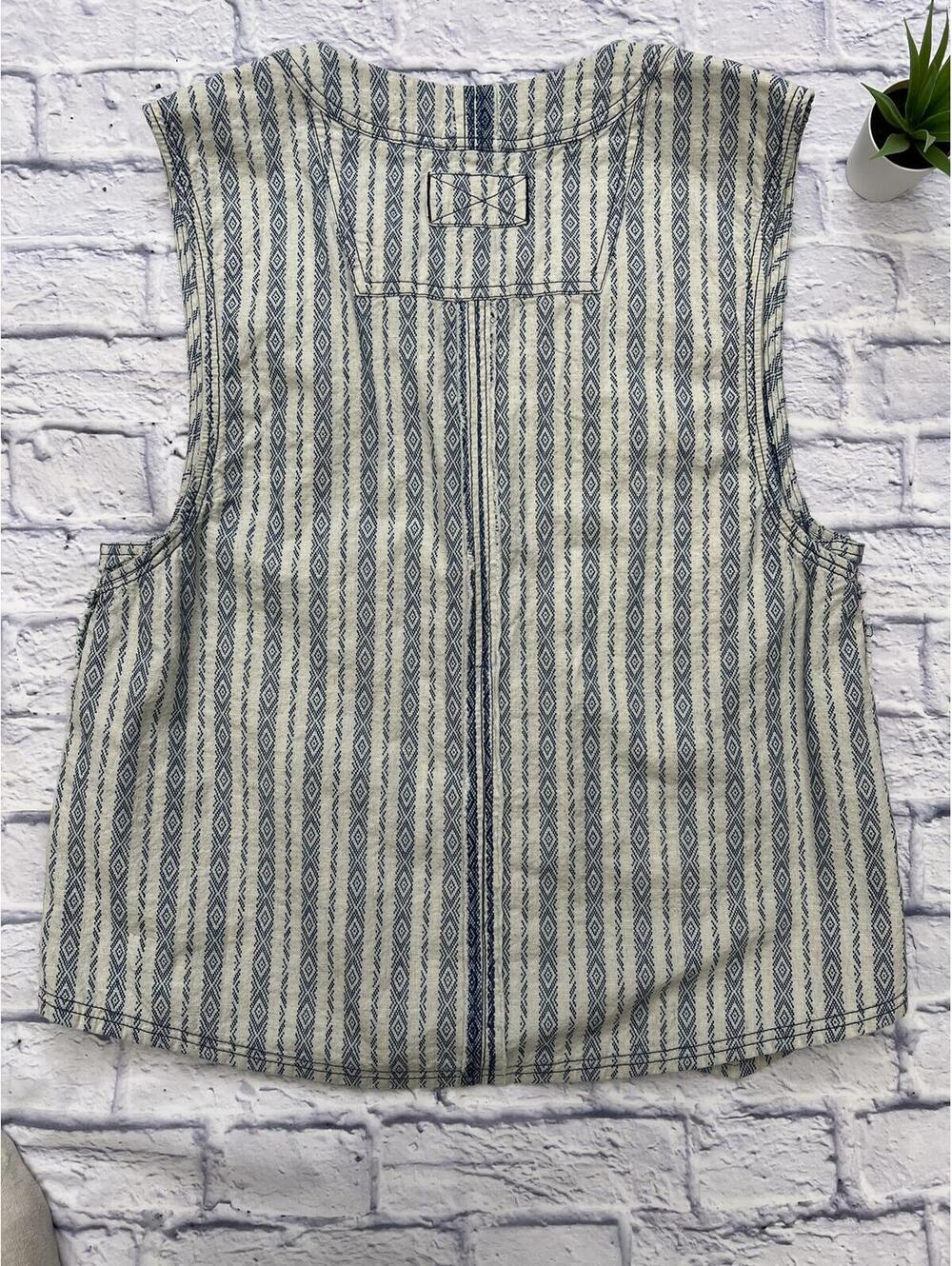 We the Free Boho Spellbound vest cotton/linen - Picture 3 of 9